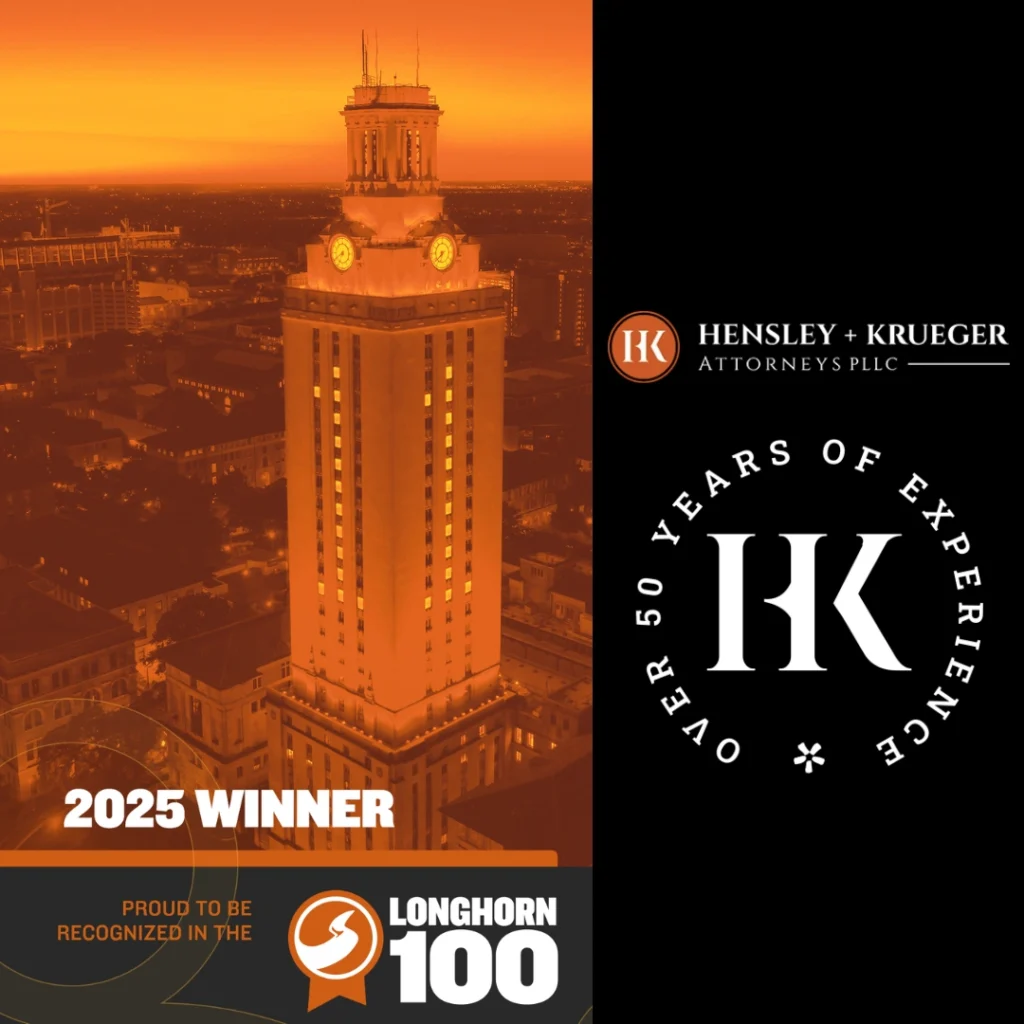 Hensley & Krueger named to prestigious Longhorn 100 as one of the fastest-growing Longhorn-led businesses